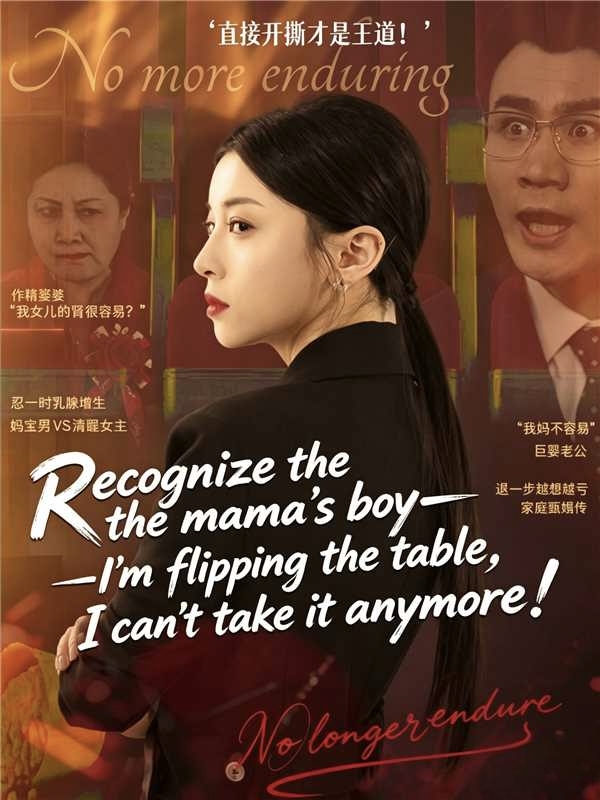 Recognize the mama's boy—I'm flipping the table, I can't take it anymore!